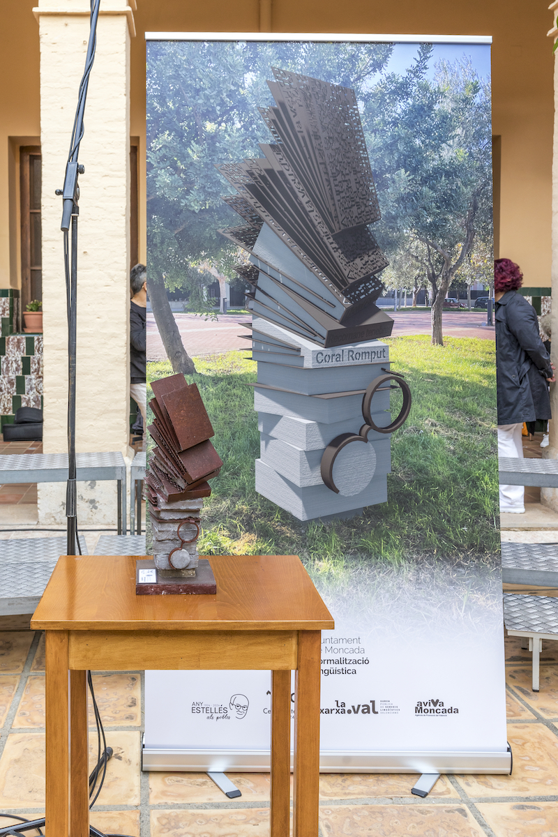 Escultura Vicent Andres Estellés Maqueta Moncada - Chiralt Arquitectos Valencia