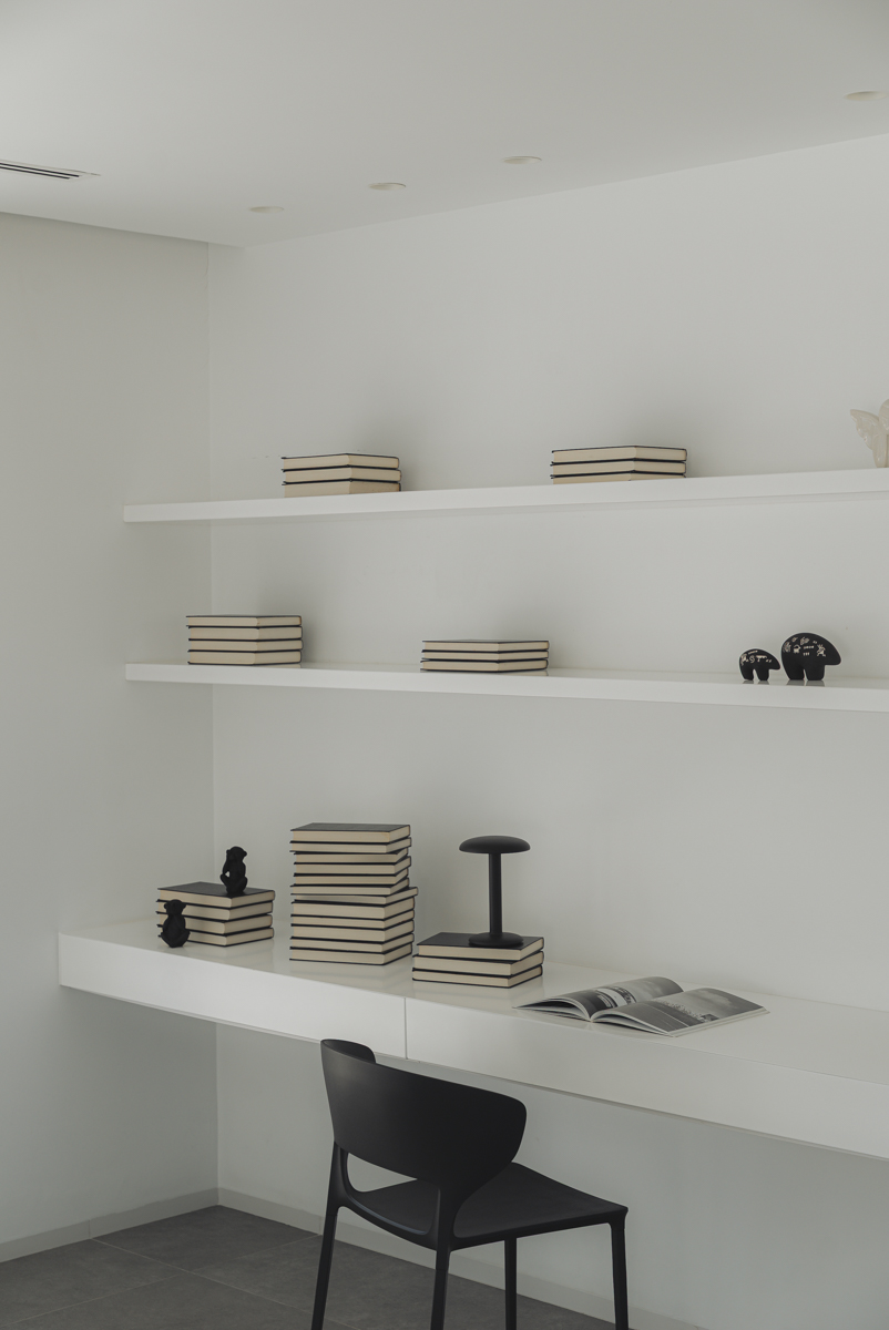 despacho en casa moderna en Valencia